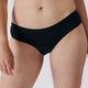 Shreddies Women's Bikini Brief in black is both fart-filtering and comfortable. Made with activated carbon cloth to absorb and eliminate flatulence odors, Shreddies underwear offers freedom for sufferers of IBS, Crohn’s disease, colitis, dyspepsia, gastritis, food intolerances and other bowel & digestive disorders.